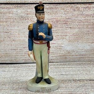 Lefton China 1832 Line Officer Military Figurine KW3678 H Hand Painted Porcelain